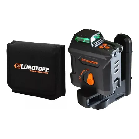Nivel Laser Líneas Cruzada Autonivelante 360° 30mts Lusqtoff
