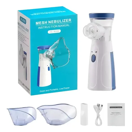 Nebulizador Portátil Ultrasónico Silencioso Niños Y Adultos