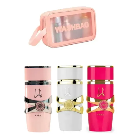 Set X 3 Perfumes Árabes Mujer 50 Ml + Neceser