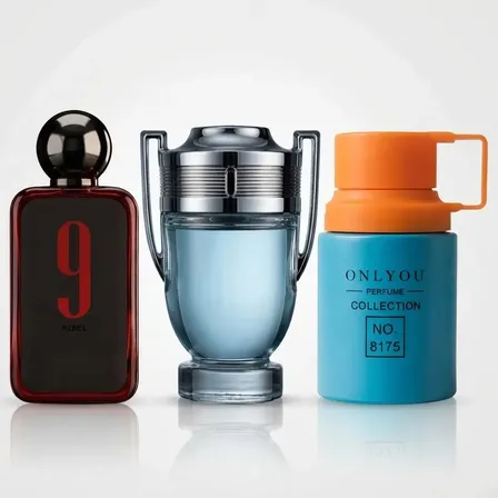 Set X3 Perfumes Hombre 30ml 2 Árabes + 1 Clásico