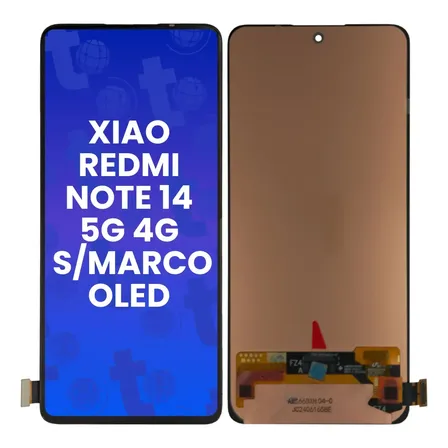 Modulo Para Xiaomi Redmi Note 14 5g 4g Pantalla Display Oled Negro