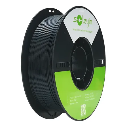 Filamento 3d Creality Soleyin Ultra Pla Mate 1.75mm X 1kg Negro Matte