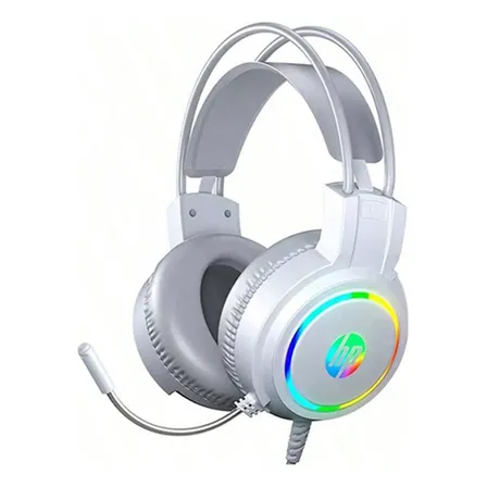 Auriculares Hp H160 Rgb Gamer Blanco