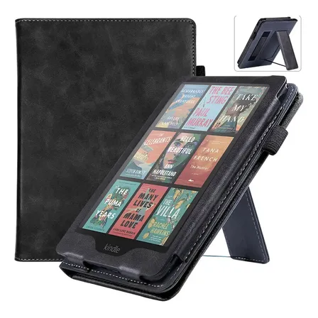 Funda Para Kindle Paperwhite De 12a Gen 2024 Con Soporte Negro