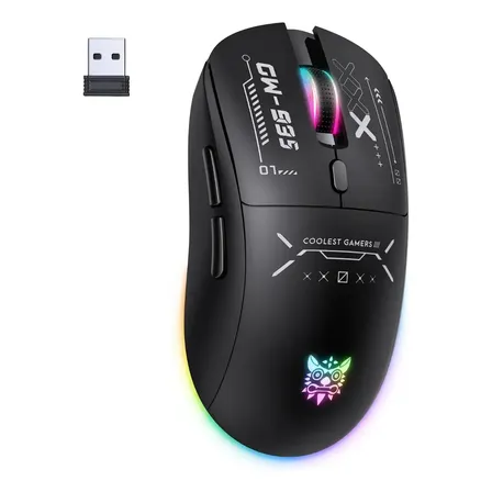 Ratón Inalámbrico Onikuma Cw935 Bluetooth Mouse Gamer Cw935 Black