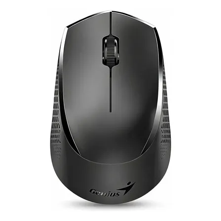 Mouse Inalámbrico Silencioso Genius Nx-8000s Wireless Usb Pc Negro