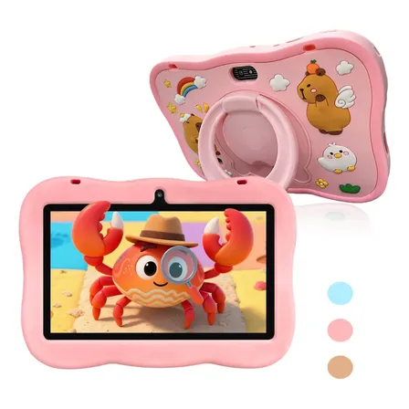 Tablet Infantil 7 Pulgadas Android 12 32 Gb Pink