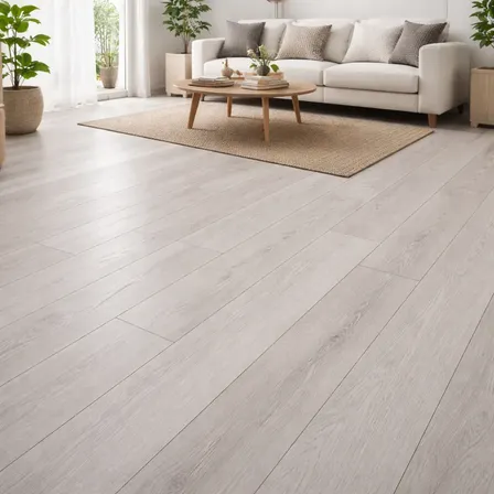 Piso Flotante Alto Transito Hdf  Espesor 7mm X M2 Gris