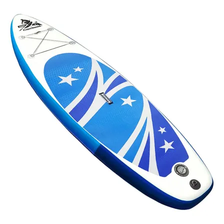 Tabla Paddle Board 275x76x12cm Inflable  Azul Celeste Blanco