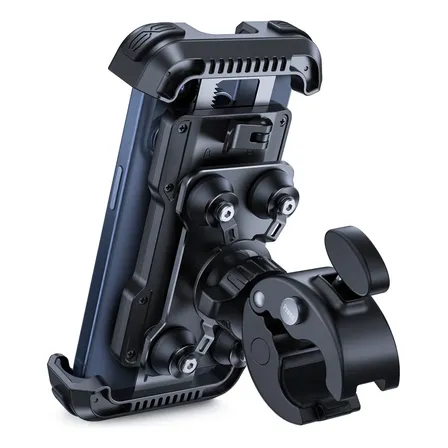 Soporte Celular Para Moto Y Bici Reforzado Anti Vibración 360 Bcsp01 Strsports