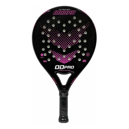 Paleta Padel Odpro Arrow Violeta 26 Carbon Eva Soft Lagrima Violeta