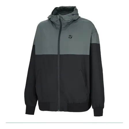 Buzo Topper Hombre Deportivo Rompevientos Men Urb Gris S Gris Lisa