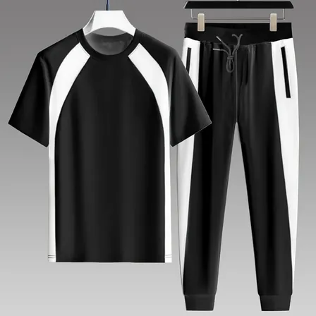 Conjunto Deportivo Hombre Remera Y Jogger Negro S