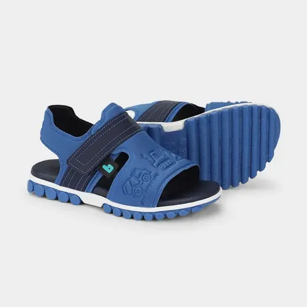 Sandalias Bibi Sin Género Infantil Roller Sport 2.0 B1240078 Azul Y Celeste No Aplica 29 Ar