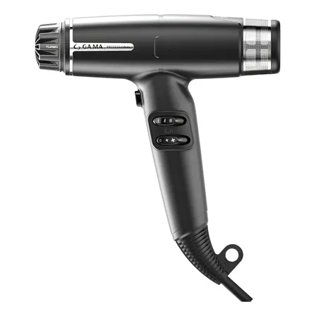 Secador de Pelo Profesional Gama Professional IQ Lite MAX Negro Iónico con Aire Frío