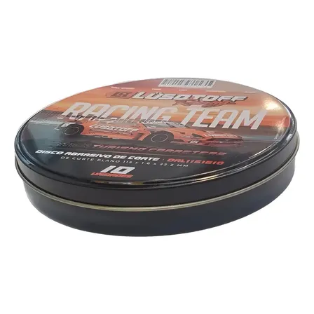 Pack X10 Discos De Corte Abrasivos Lusqtoff Dal1151610 115mm Color Negro