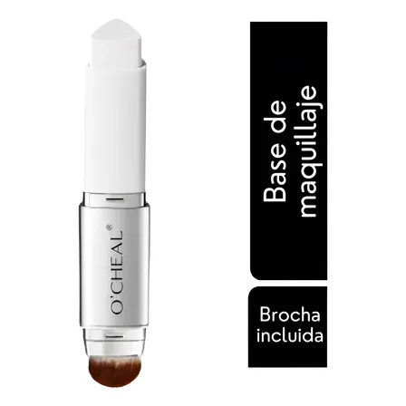 Base Facial En Barra Acabado Natural Uniforme Con Brocha