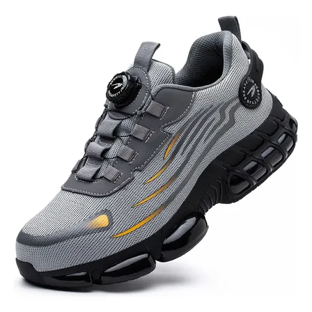 Zapatos De Trabajo Con Punta De Acero Para Hombres Zapatos D Gris 44 Eu