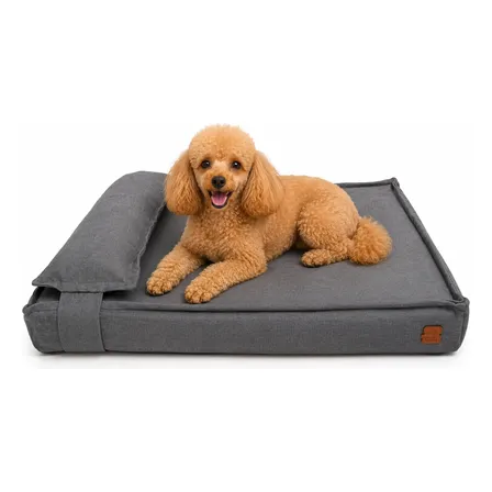 Cama Ortopedica Perros Medianos 60x80 Mediana Lavable