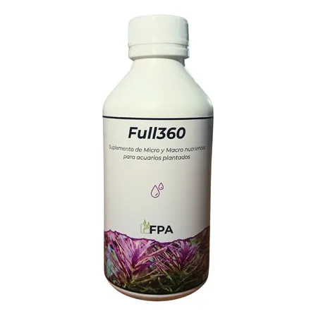 Fertilizante Full360 Acuarios | Todo En Uno | 250ml | Fpa