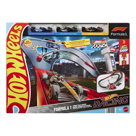 Pista de juguete Mattel Hot Wheels Sprint JDY15 F1 colorido