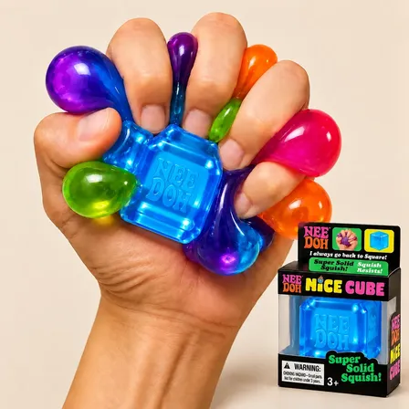 Squishy Needoh Nice Cubo Cube Colores Antiestrés Sensorial Surtido