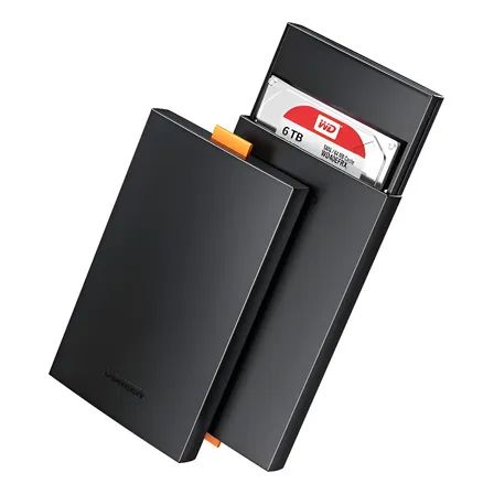 Carry Disk De Disco Rigido 2.5  Hdd Sdd Usb 3.0 Sata Ugreen Negro