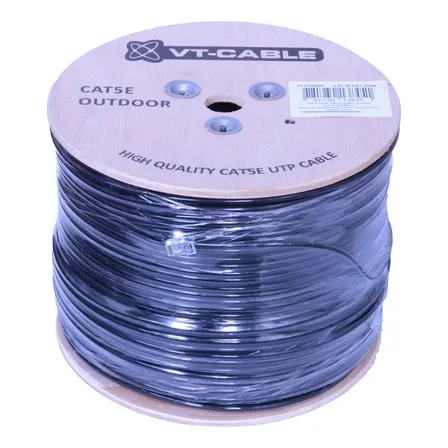 Cable Red Utp Exterior 305metros Rollo Doble Vaina Categoria