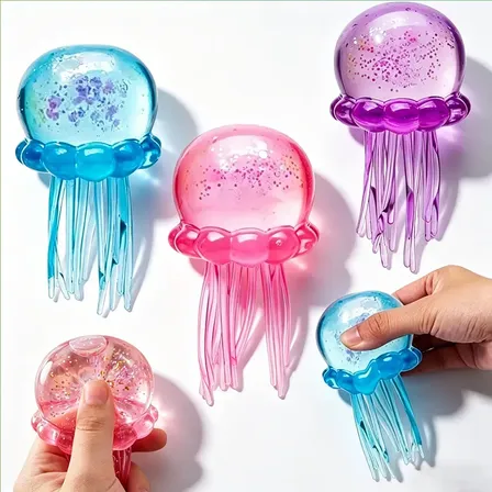 Squishy Medusa Juguetes Antiestrés Sensorial Regalo Niño Surtido