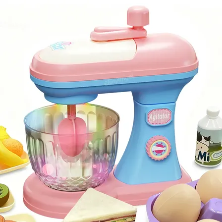 Juego Electrodomésticos Cocina Juguete Infantil Rosa