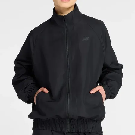 Campera New Balance Mujer Wj53517bk Negro S Lisa