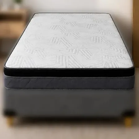 Colchón Viggo Yoga 80x190 Cm Alta Densdidad 140 Kg - Gris