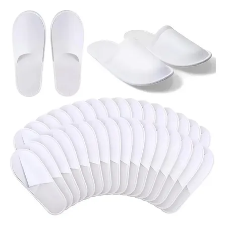 50 Pares Zapatillas Desechables For Hoteles - Talla Única Blanco 44 Eu