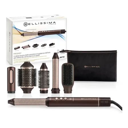 Cepillo Secador Modelador De Aire Digital Prodigy Bellissima