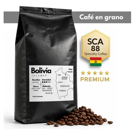 Café De Especialidad 1kg Bolivia Tostado Premium