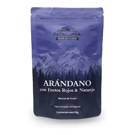 Té Hebras Arándano Frutos Rojos 50g Patagonia Finest Tea