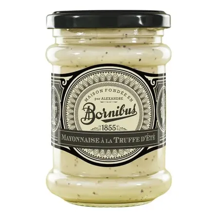 Mayonesa Gourmet Con Trufas Bornibus 210 Grs.