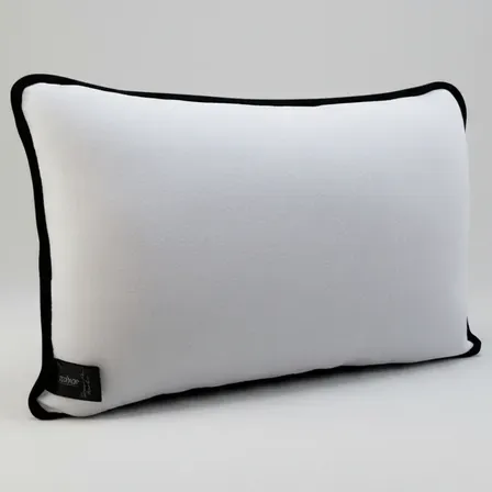2 Almohadas Hoteleras Simil Bambo 50x70 Vellon Premium Blanco