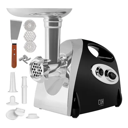 Picadora Carne 3 En 1 Eléctrica Gadnic Acero Inox Accesorios