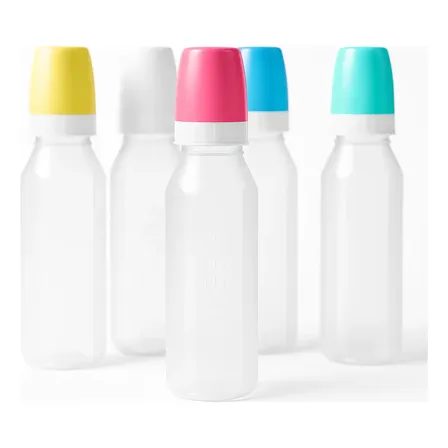6 (seis) Mamaderas Económicas Babys Hexagonal De 250ml -fabricada Con Materiales Seguros Y Libres De Bpa Se Adapta A Tu Bebé: Tetina Especialmente Flexible Y Suave