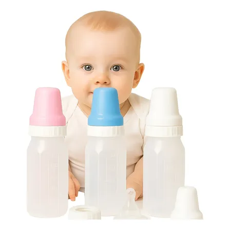 6 (seis) Mamadera Hexagonal 250ml Economica Surtidos Hexagonal