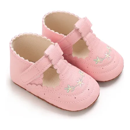 Sandalias Suela Blanda Primeros Pasos Bebé Niña Pink 12-18 Months Liso