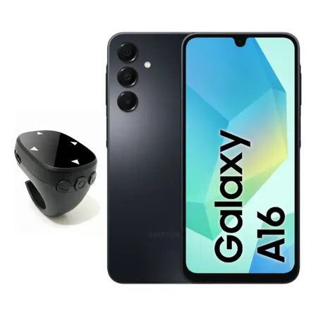 Samsung Galaxy A16 128gb + Anillo Control Remoto Bluetooth Negro