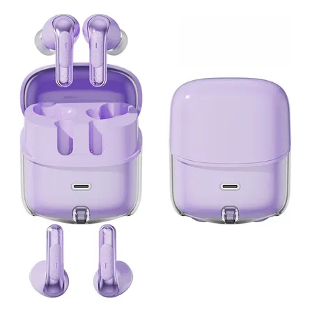 Auriculares Inalámbricos Bluetooth Tws Deportivos Violeta
