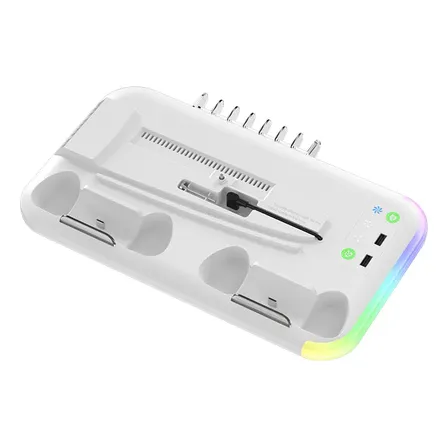 Base Cooler Con Rgb Para Ps5 Slim Y Pro
