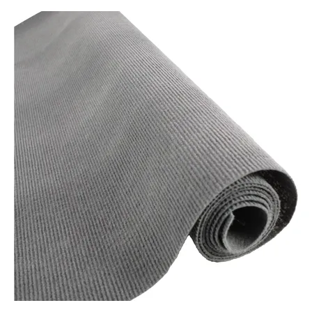 Alfombra Tejido Punzonado Tapizmel Rollo Corte X 5m2 Gris Oscuro