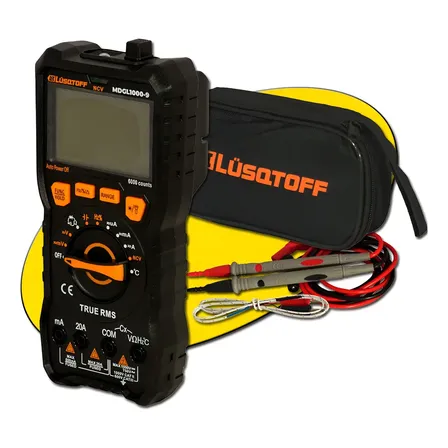 Multimetro Medidor Tester Digital 1000 V Sensor Ncv Lusqtoff