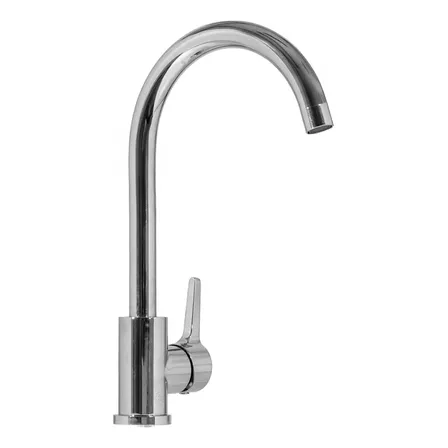 Grifería Cocina Con Pico Móvil Fv Alba 0411.04/g9 Plateado Cromo