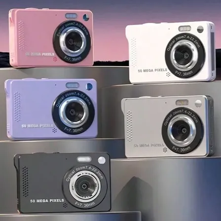 Cámara Digital Mini 4k 50 Mp Zoom Para Niños