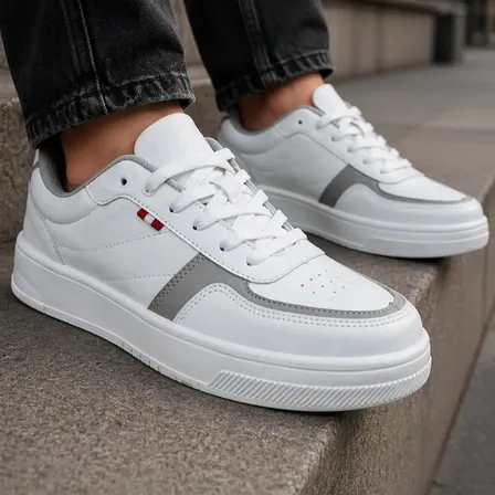 Zapatillas Boating Hombre Mare Blanco Liso 39 Ar
